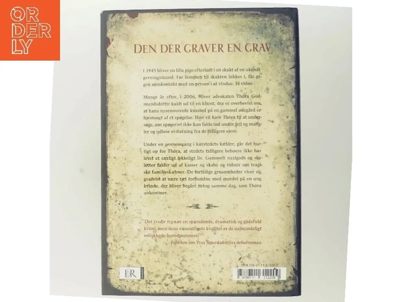 Billede 3 - Den der graver en grav af Yrsa Sigurðardóttir (Bog)