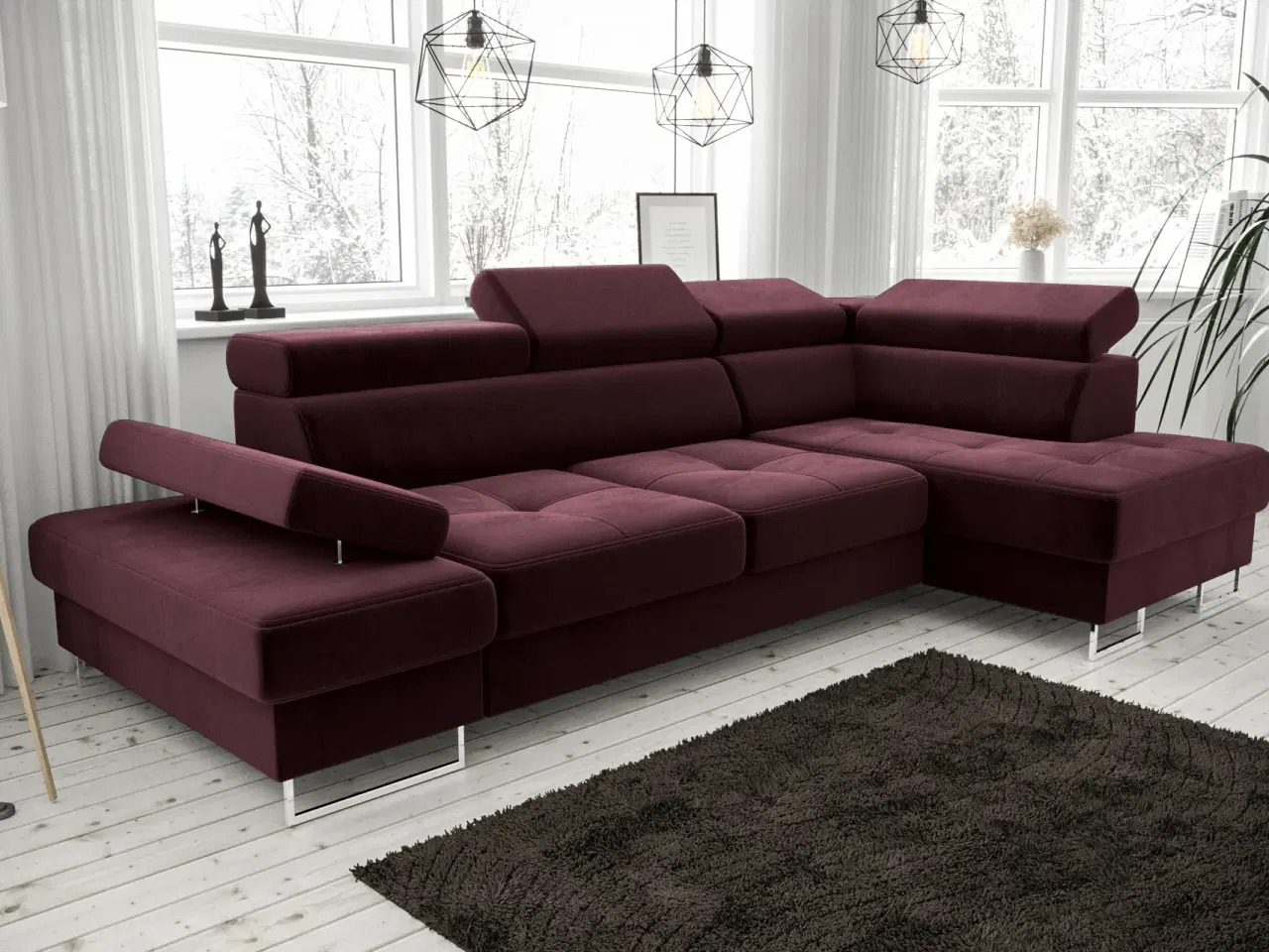 Billede 6 - GALAKSE MINI HJØRNESOFA 170x280