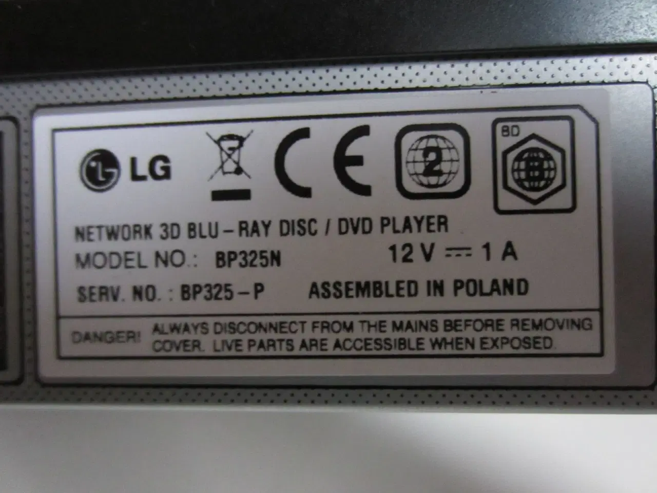 Billede 6 - LG BP325N 3D Blue-Ray afspiller