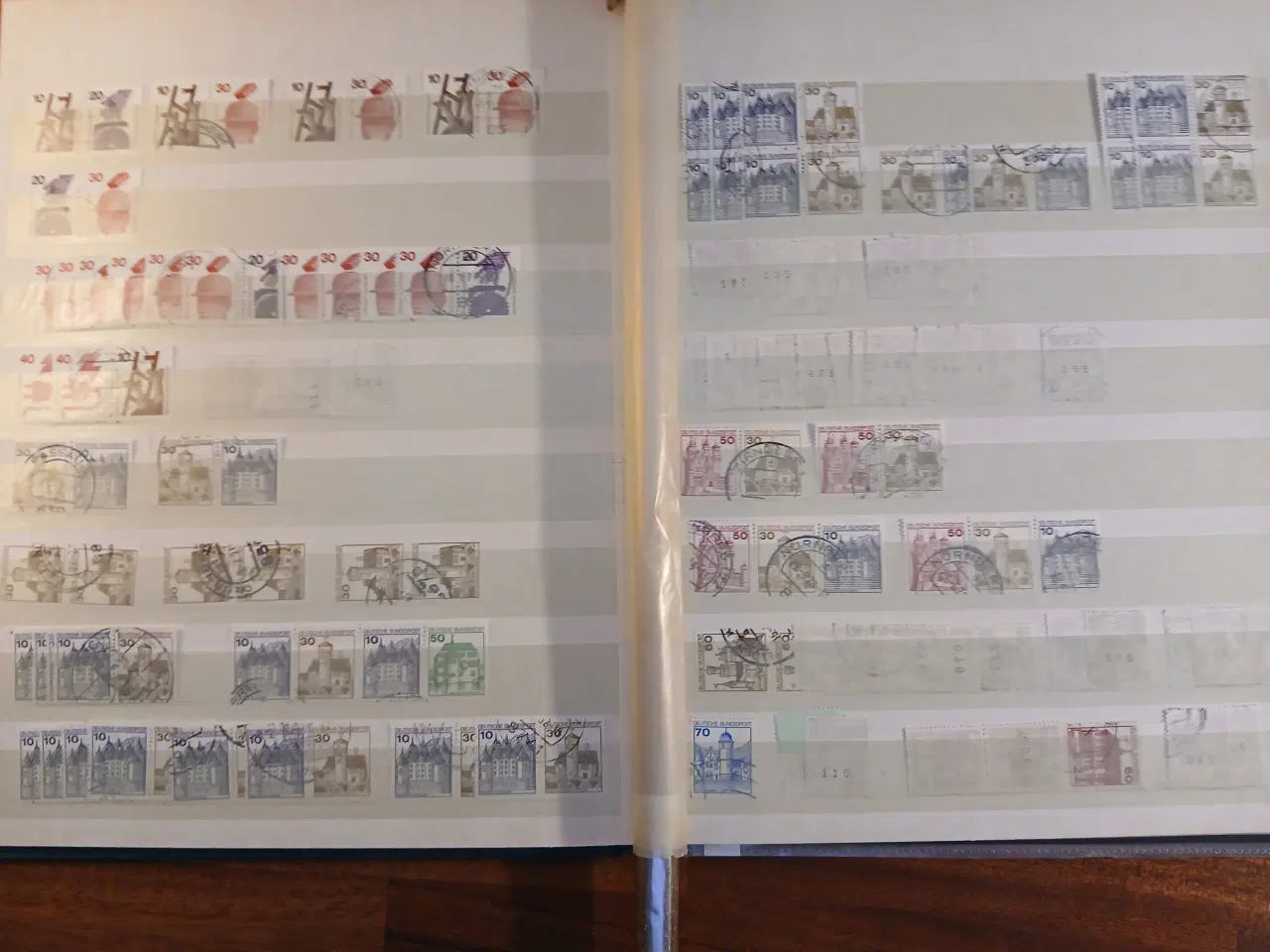 Billede 8 - Vesttyskland sammentryk, teche-beche, parstykker o