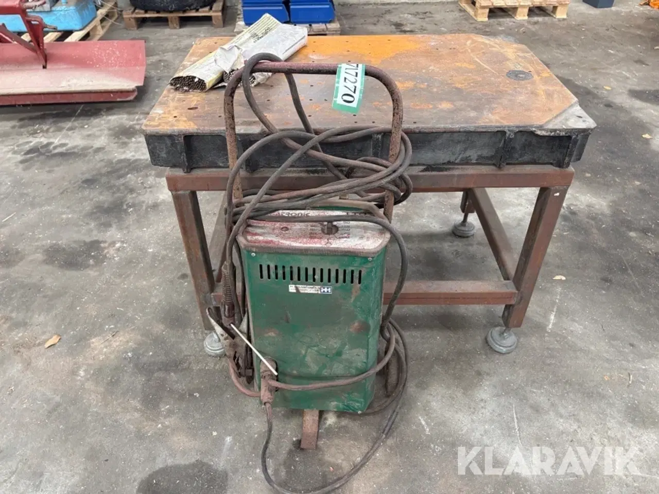 Billede 6 - Svejsemaskine, elektroder og svejsebord Migatronic LTO 200