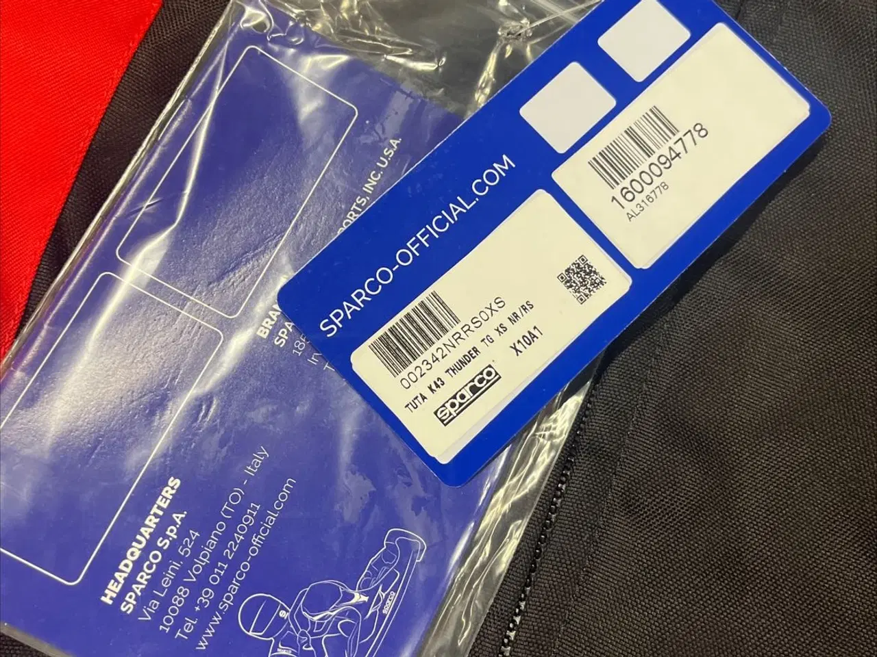 Billede 2 - Sparco køredragt