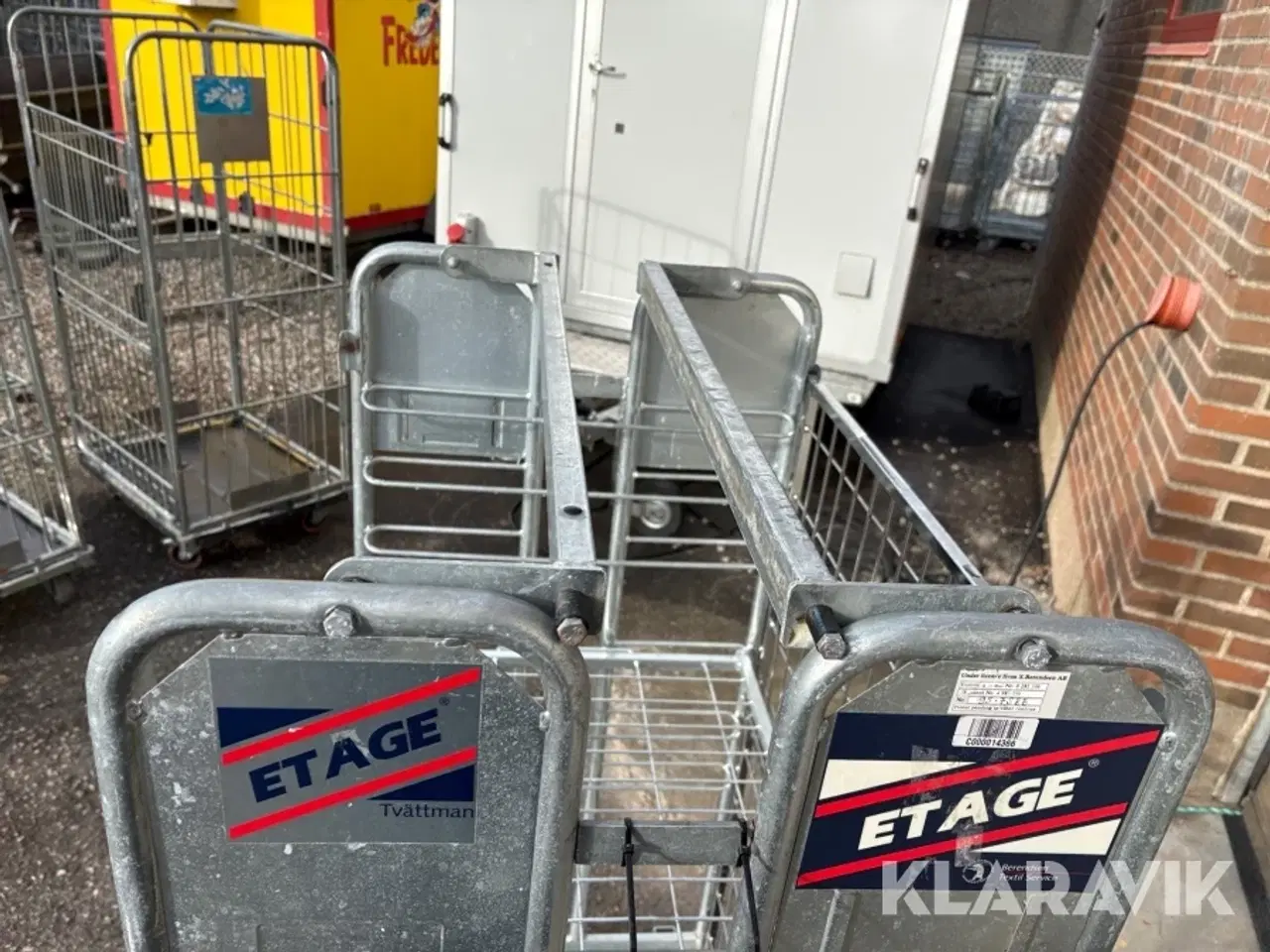 Billede 8 - Opbevaringsvogne Tvättman Etage - 10 styk