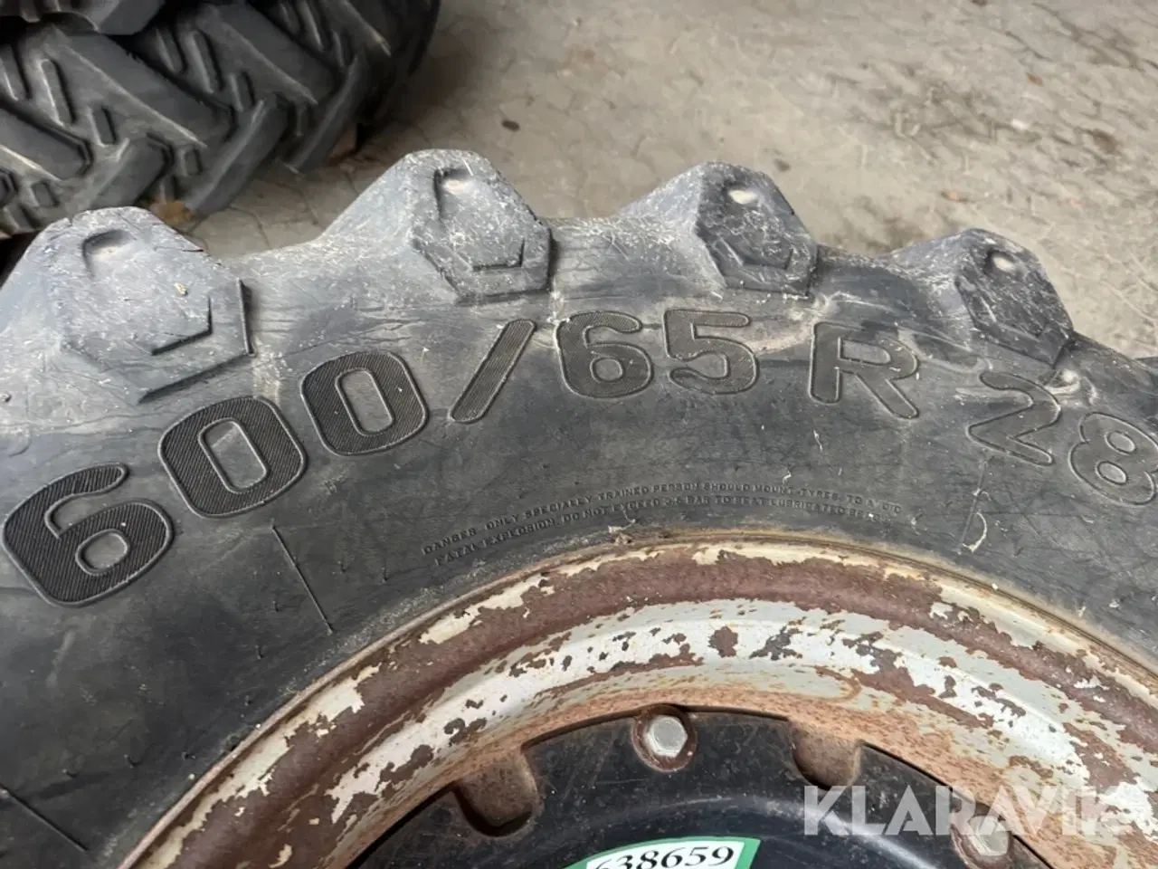 Billede 6 - Fordæk Pirelli TM 800 til Case 7220 1 styk