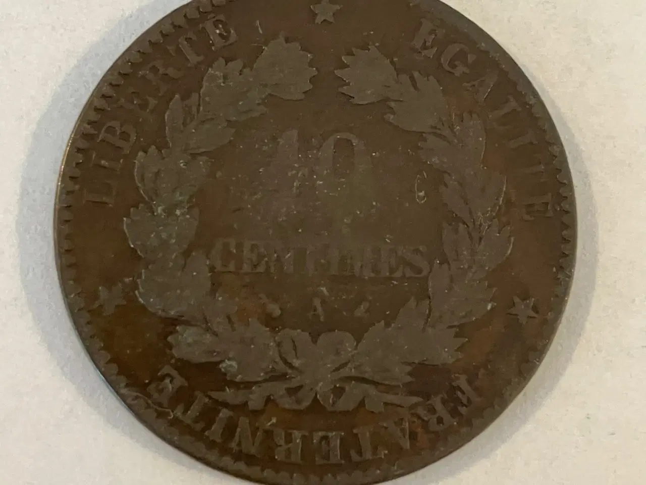 Billede 2 - 10 Centimes 1896 France