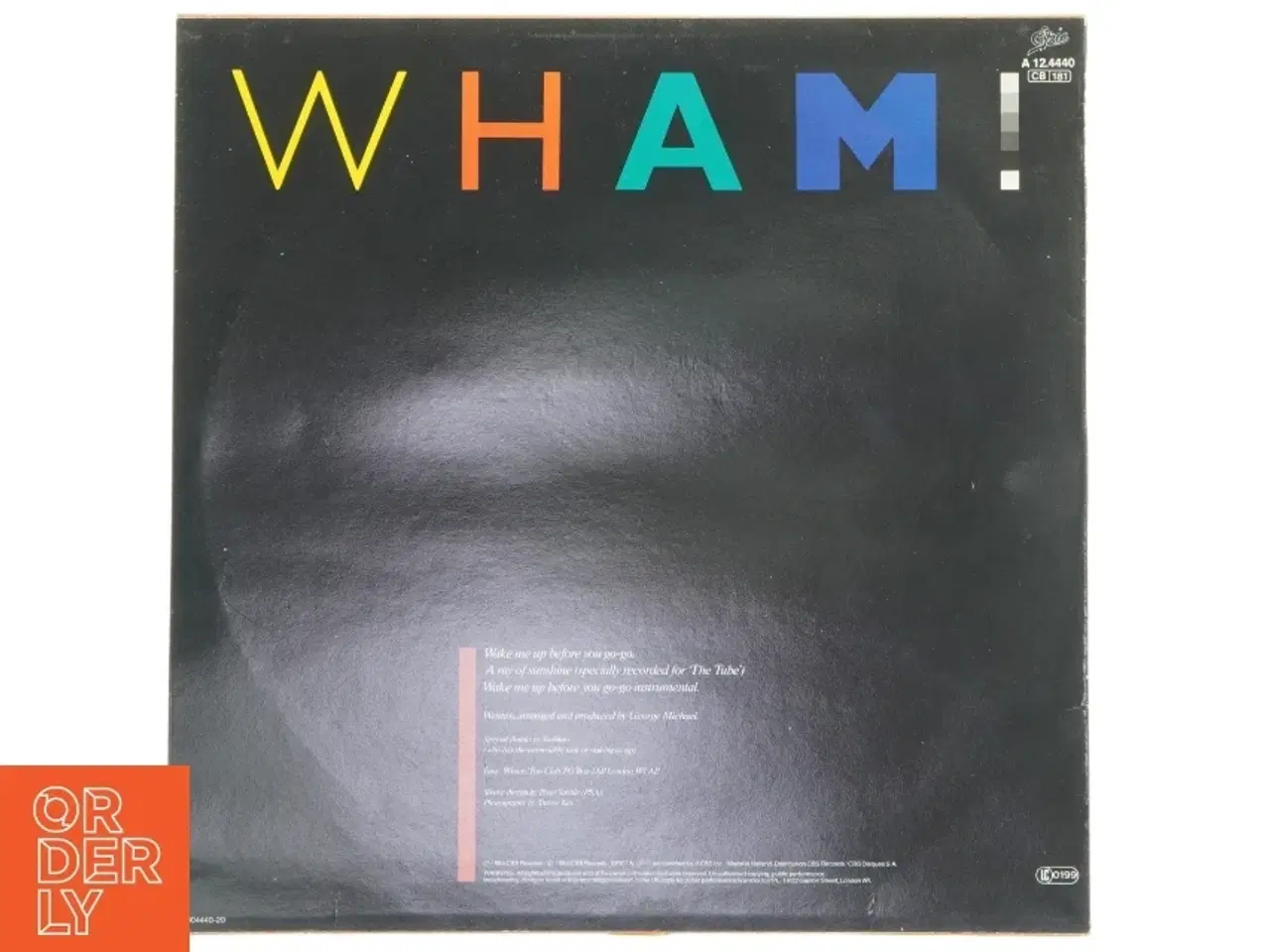 Billede 2 - Wham! Maxi Single LP fra Epic