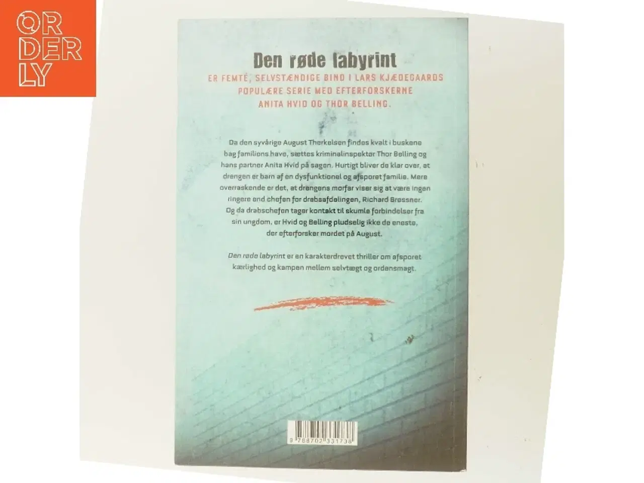 Billede 3 - Den røde labyrint af Lars Kjædegaard (Bog)