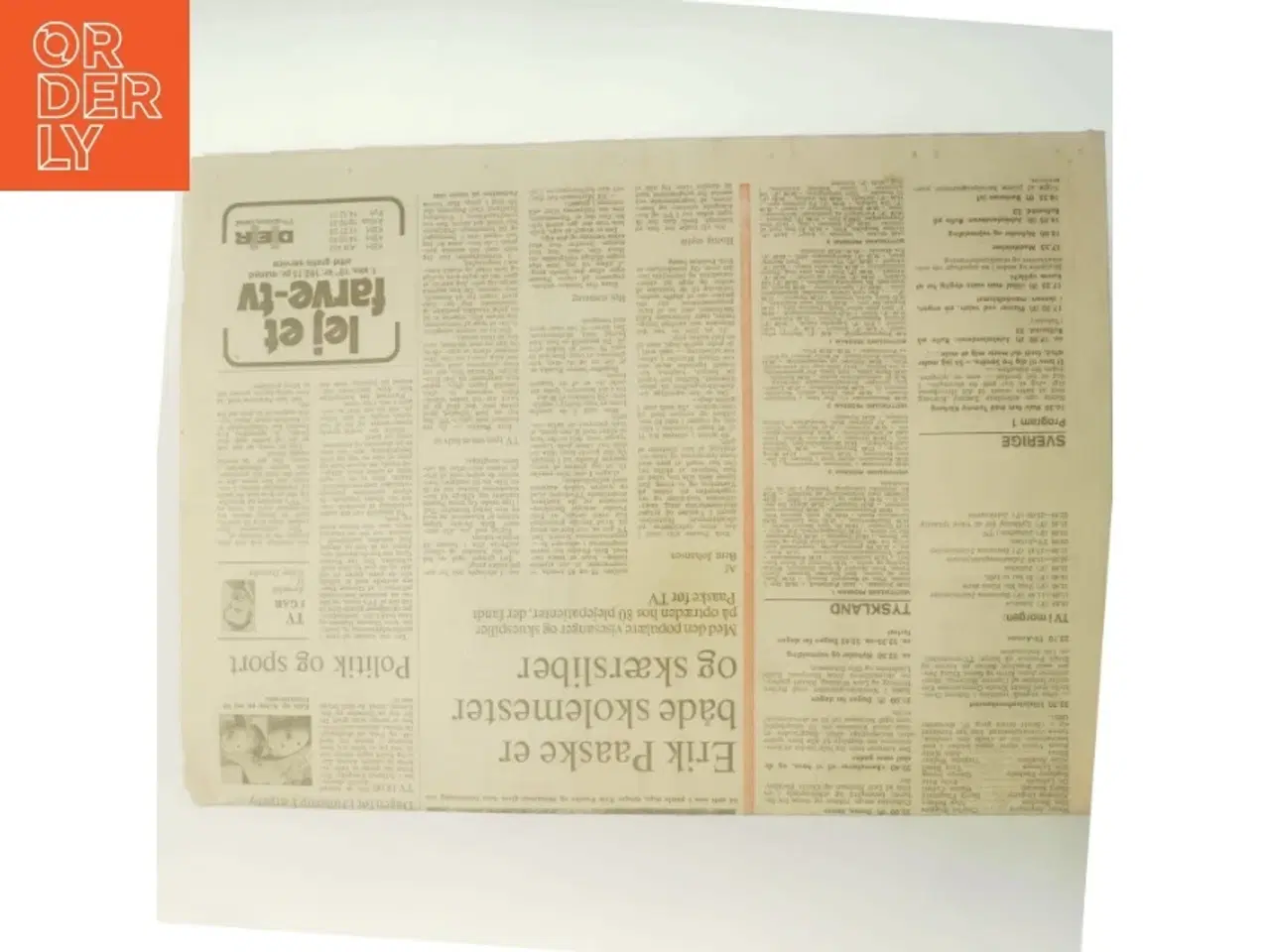 Billede 3 - Avis fra Berlingske, 23. december 1974 fra Berlingske med Cary Grant (Bog)
