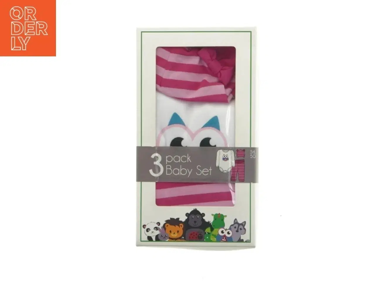 Billede 1 - 3-pak nyfødt sæt (str. 50)