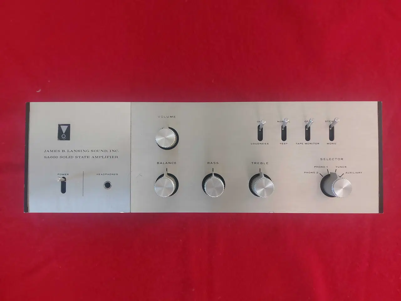 Billede 1 - JBL SA 600 fra 1966