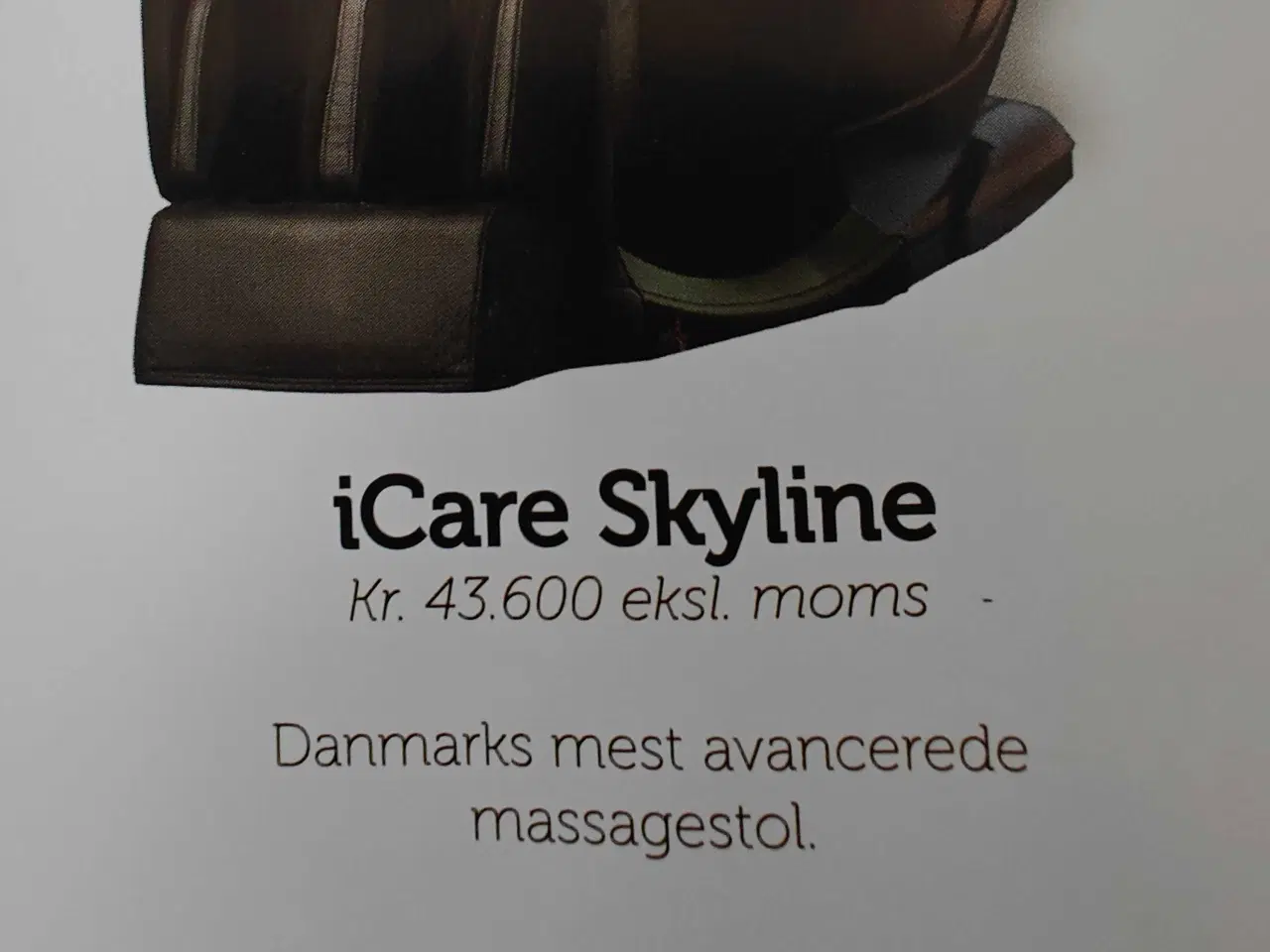 Billede 1 - Massage stol Model: icare Skyline.