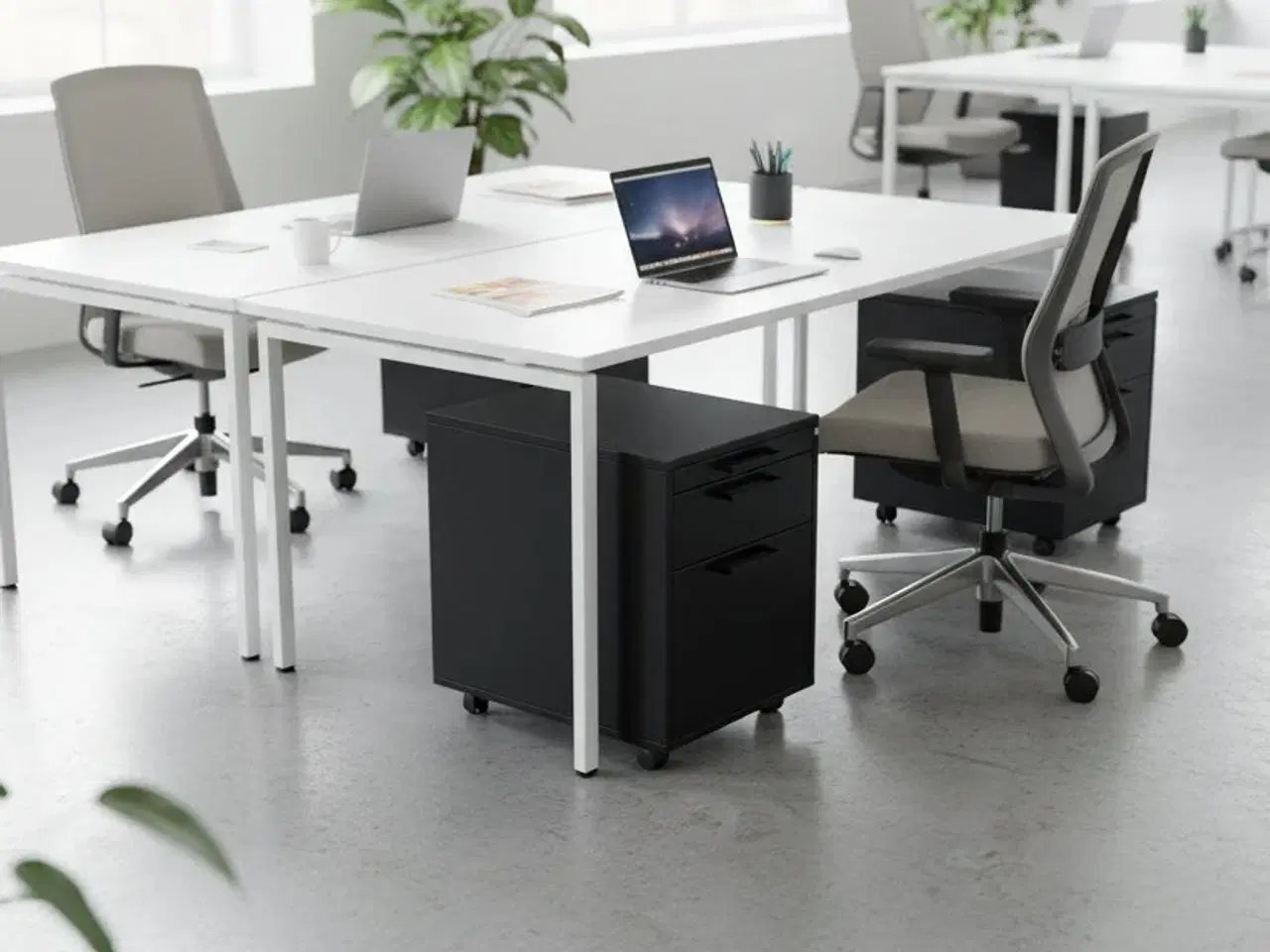 Billede 2 - Cube Design Quadro Skuffedarium – Sort