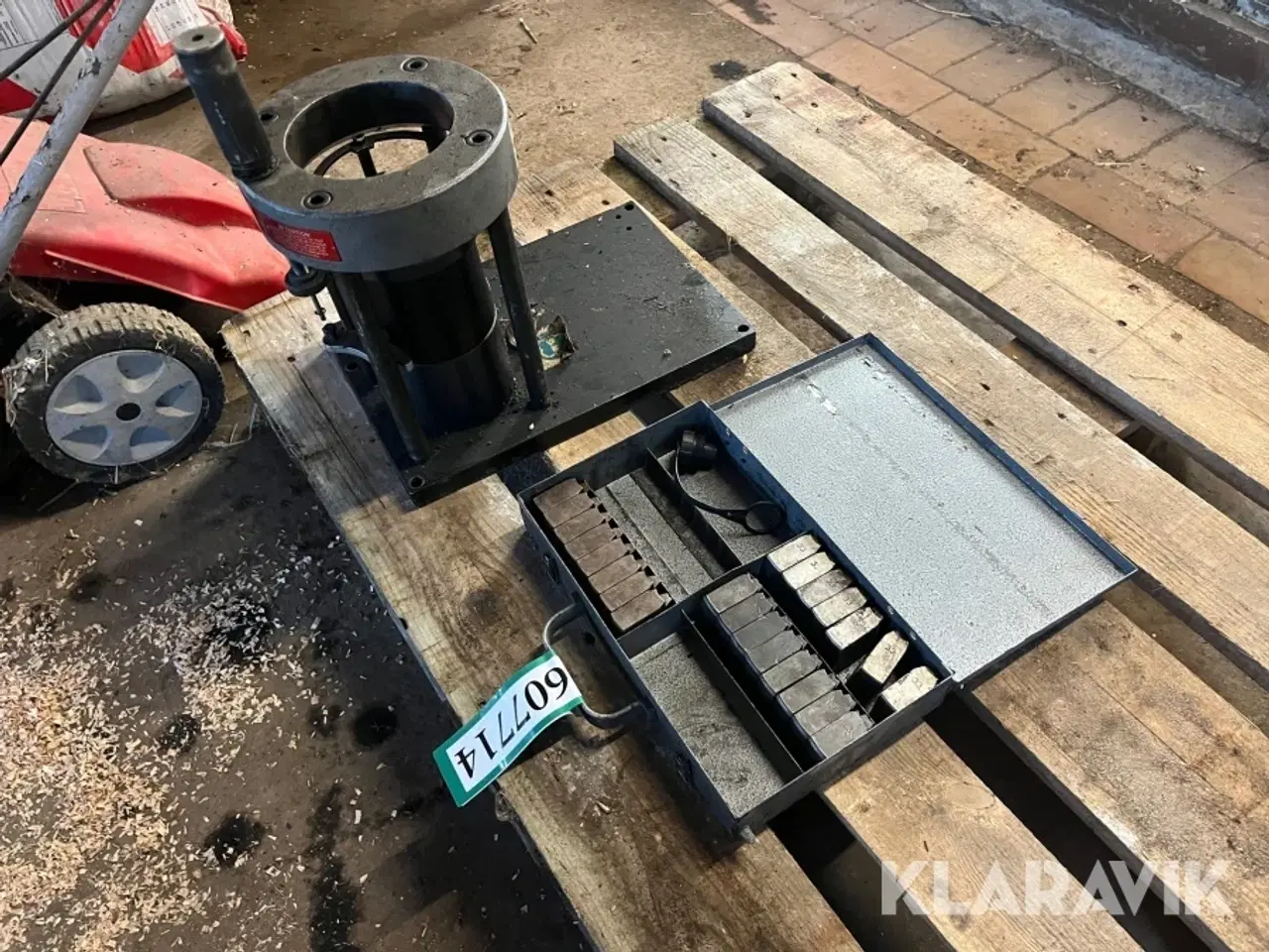 Billede 2 - Hydraulikslangepresser Gates Hydraulics MC 1001 Crimper med bakker