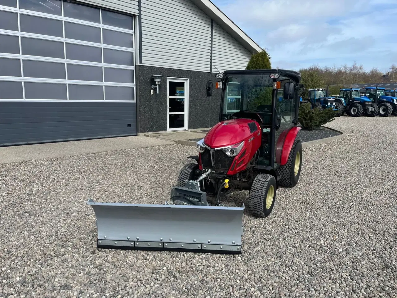 Billede 9 - Yanmar YT 235H 4WD Snow Edition med sneplov og spreder
