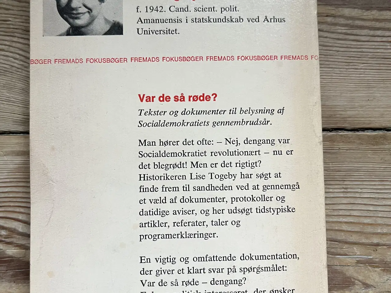 Billede 6 - Var de så røde ? Lise Togeby