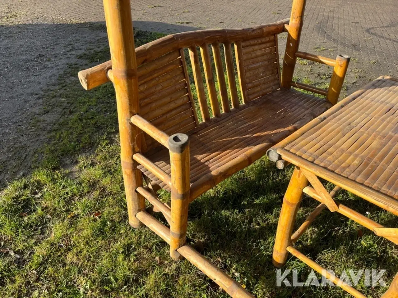 Billede 11 - Bambus hytter 2 styk