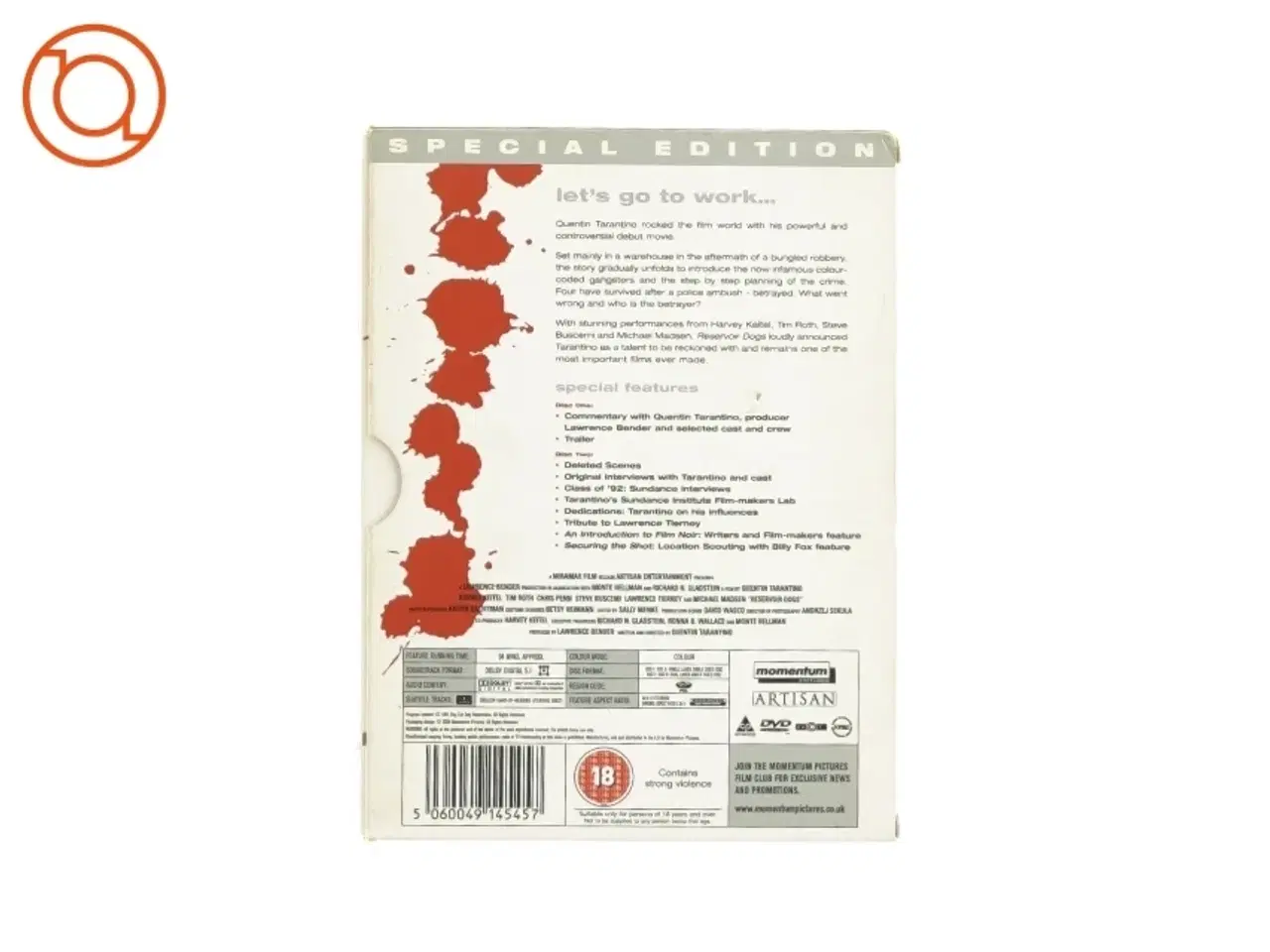 Billede 2 - Reservoir dogs (dvd)