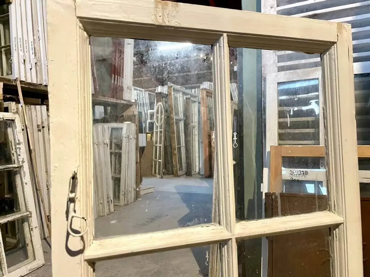 Billede 4 - 6-ruders vinduesramme i kernetræ