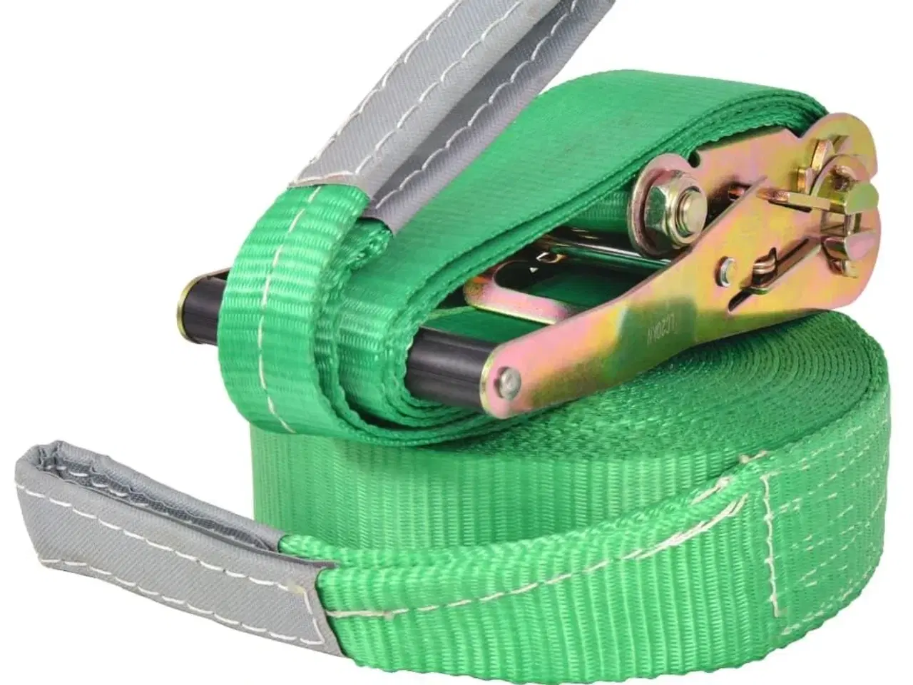 Billede 2 - Slackline 15 m x 50 mm 150 kg grøn