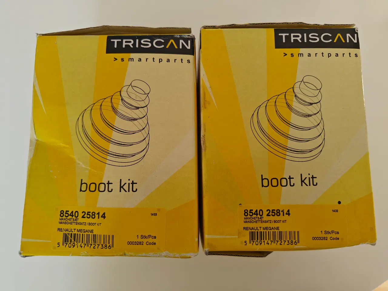 Billede 1 - 2 styks Triscan Drivaksel Manchetsæt