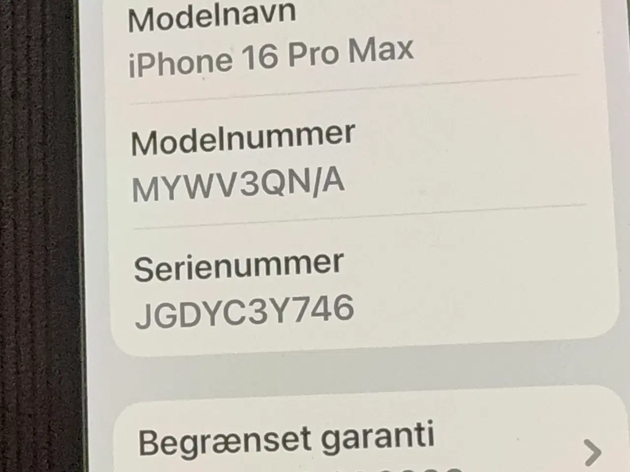 Billede 5 - Lækker Iphone 16 PRO MAX Titanium købt i 2025, f