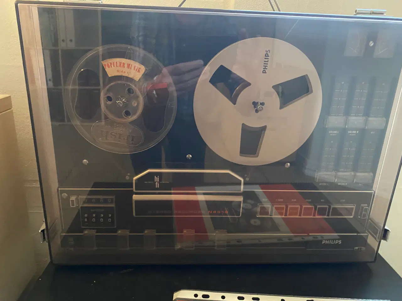 Billede 2 - Philips spolebåndoptager original stand