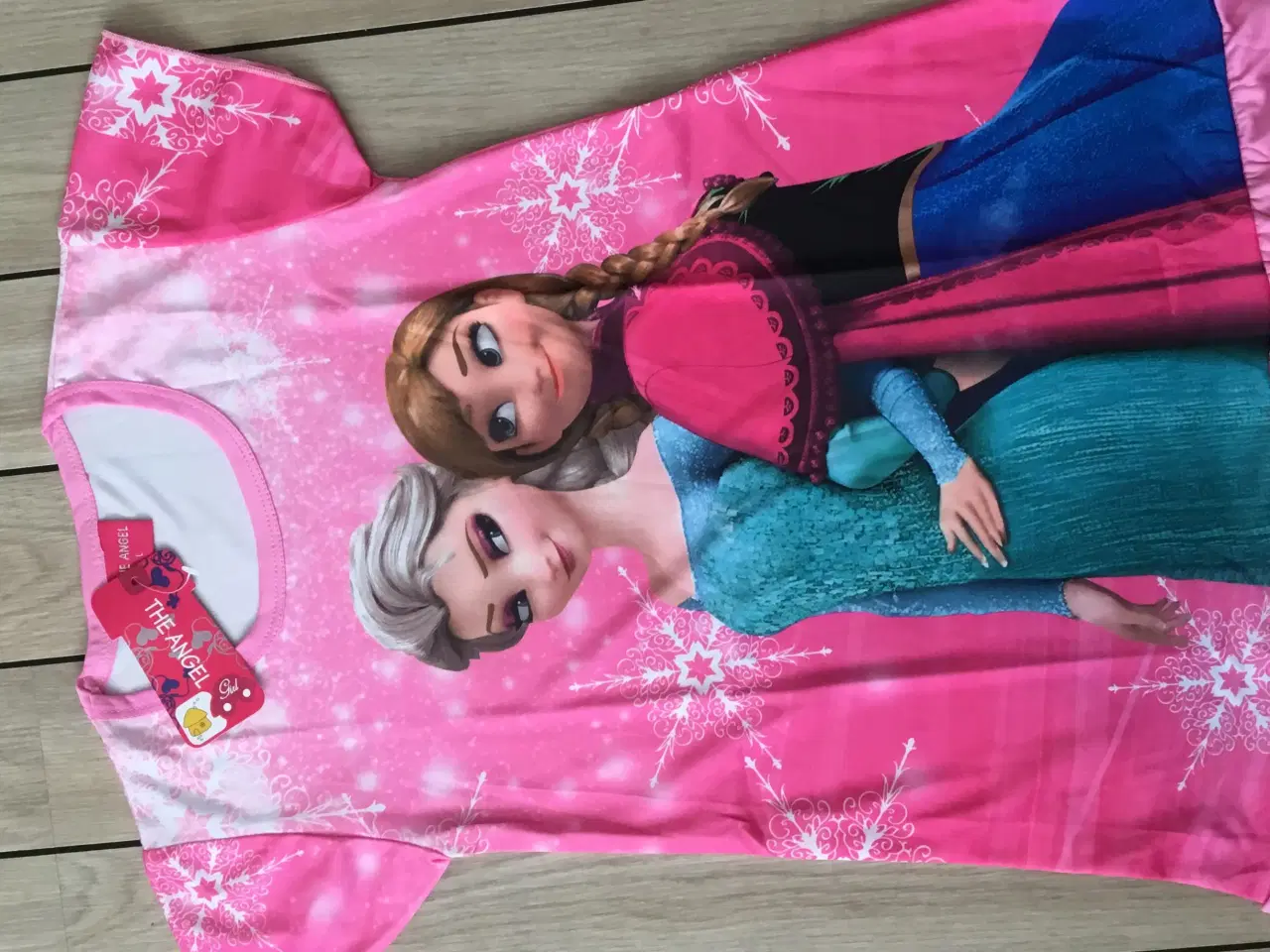 Billede 2 - Frost kjole str. 122 med Elsa og Anna