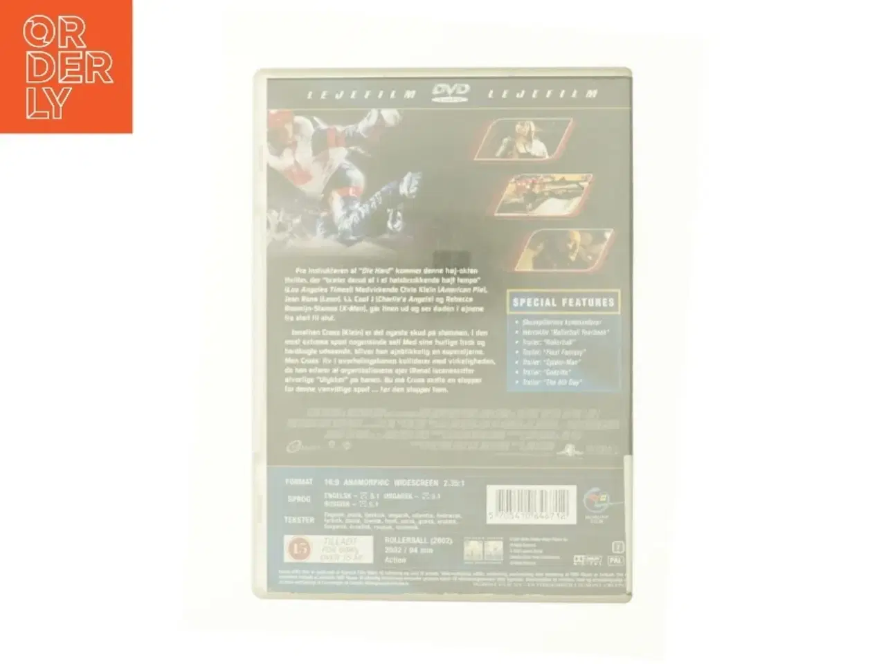 Billede 2 - Rollerball fra DVD
