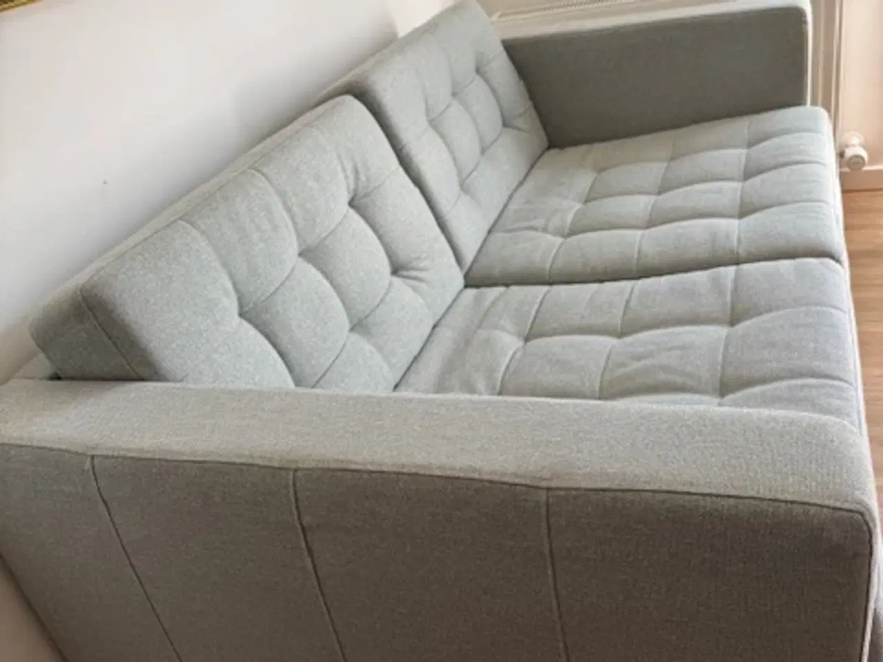 Billede 2 - Ikea sofa til 2 pers., model Landskrona, lys grøn