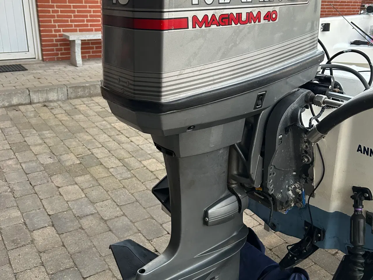 Billede 1 - Mariner Magnum 40 hk 2-takt (sjælden 4-cylindret)