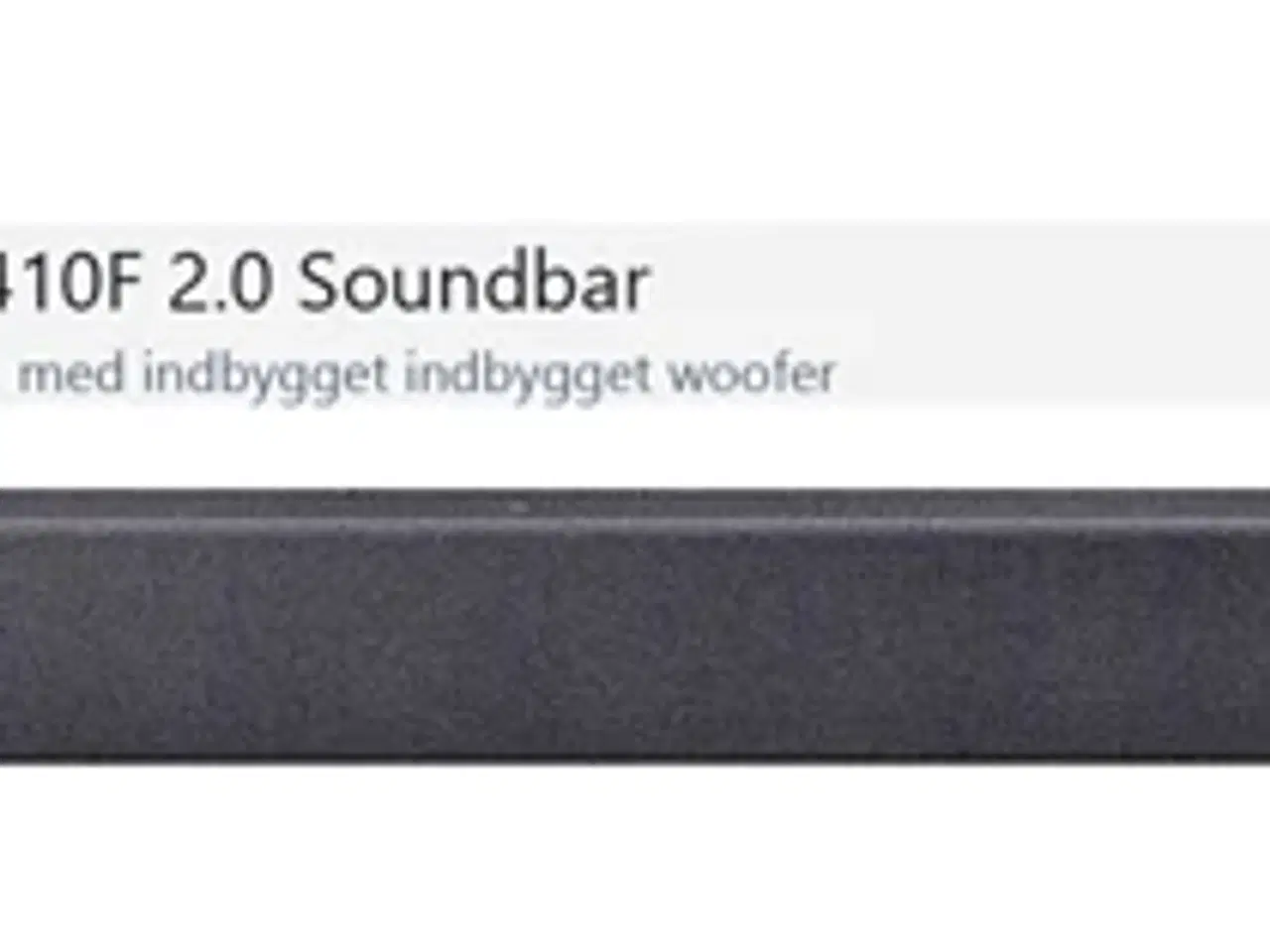 Billede 1 - Samsung SoundbarHW-F410F 2.0
