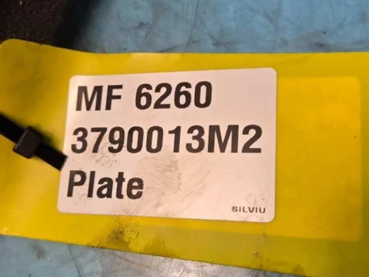 Billede 12 - Massey Ferguson 6260 Plade 3790013M2