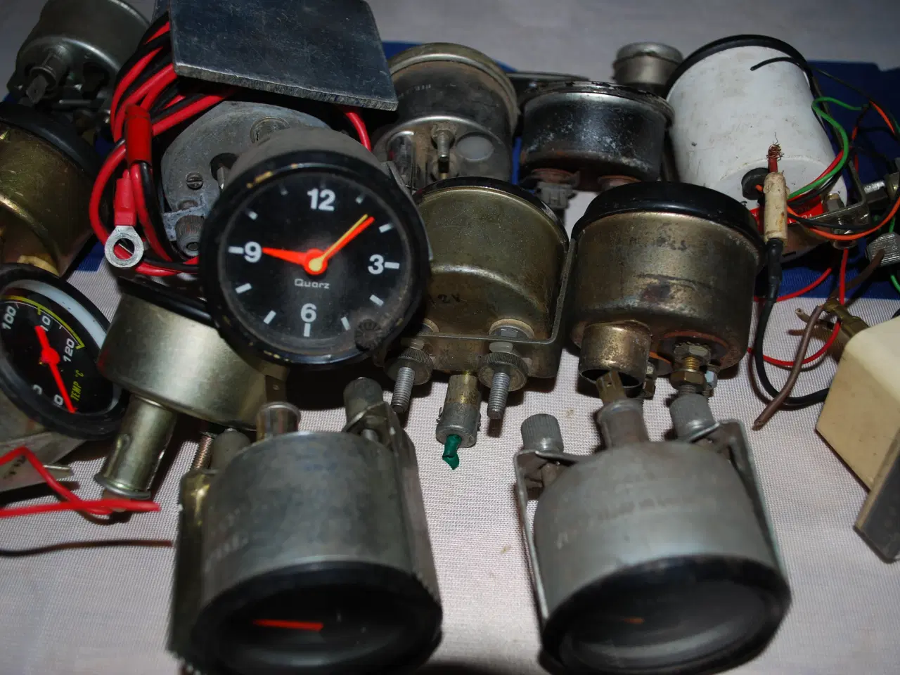 Billede 5 - Omdrejningstællere gauges mm.