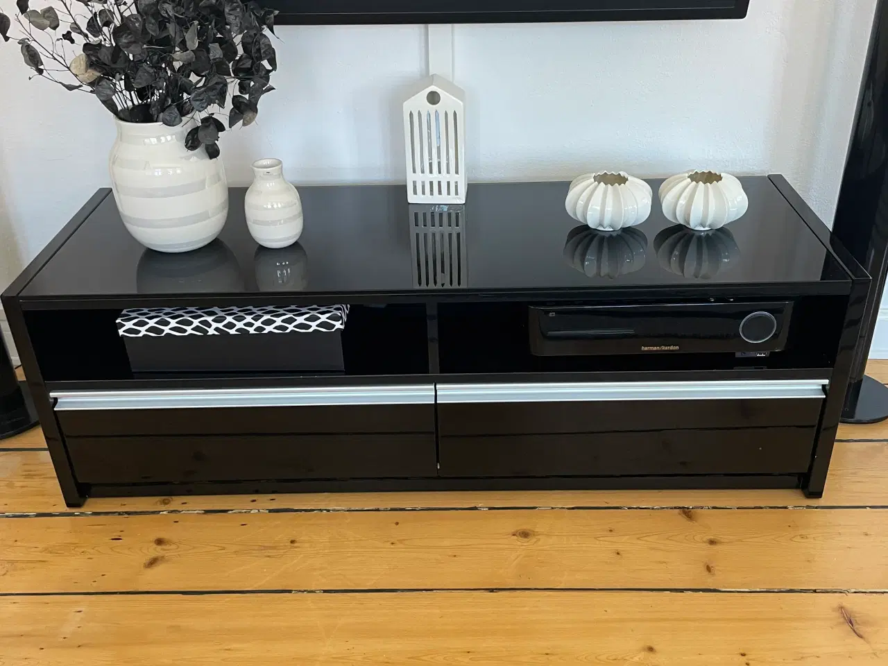 Billede 1 - TV bord sort højglans