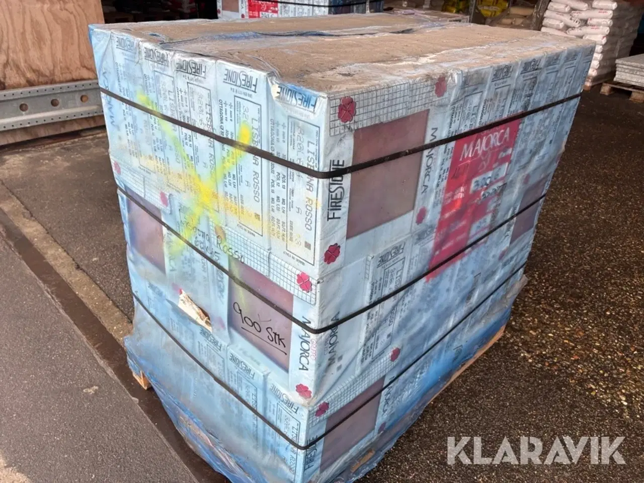 Billede 5 - Fliser Majorca Rosso lisbona - 900 styks - 92,8 kvm