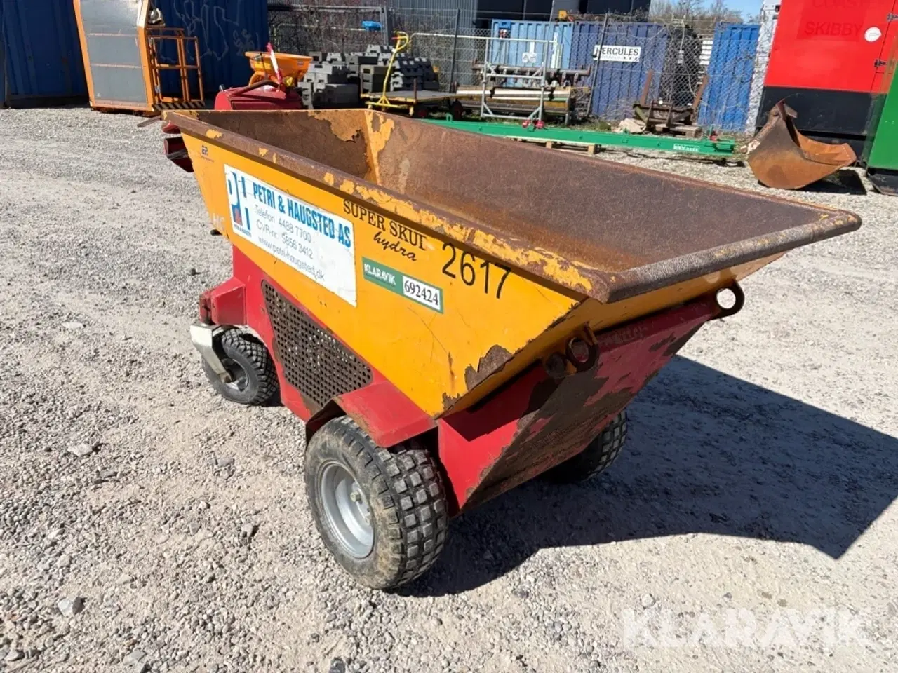 Billede 2 - Motorbør 700kg Super skub Hydra