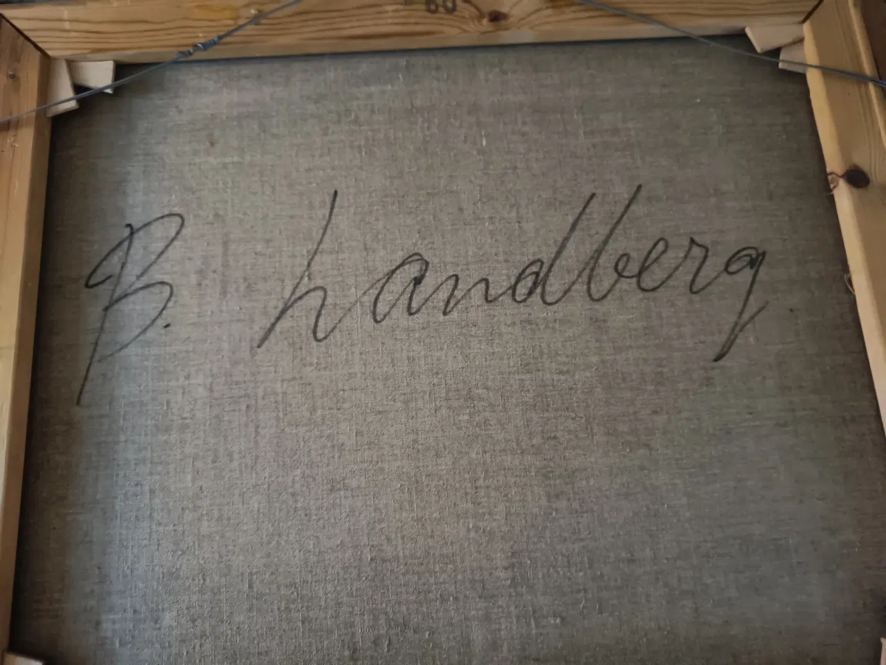 Billede 2 - Maleri af B. Landberg