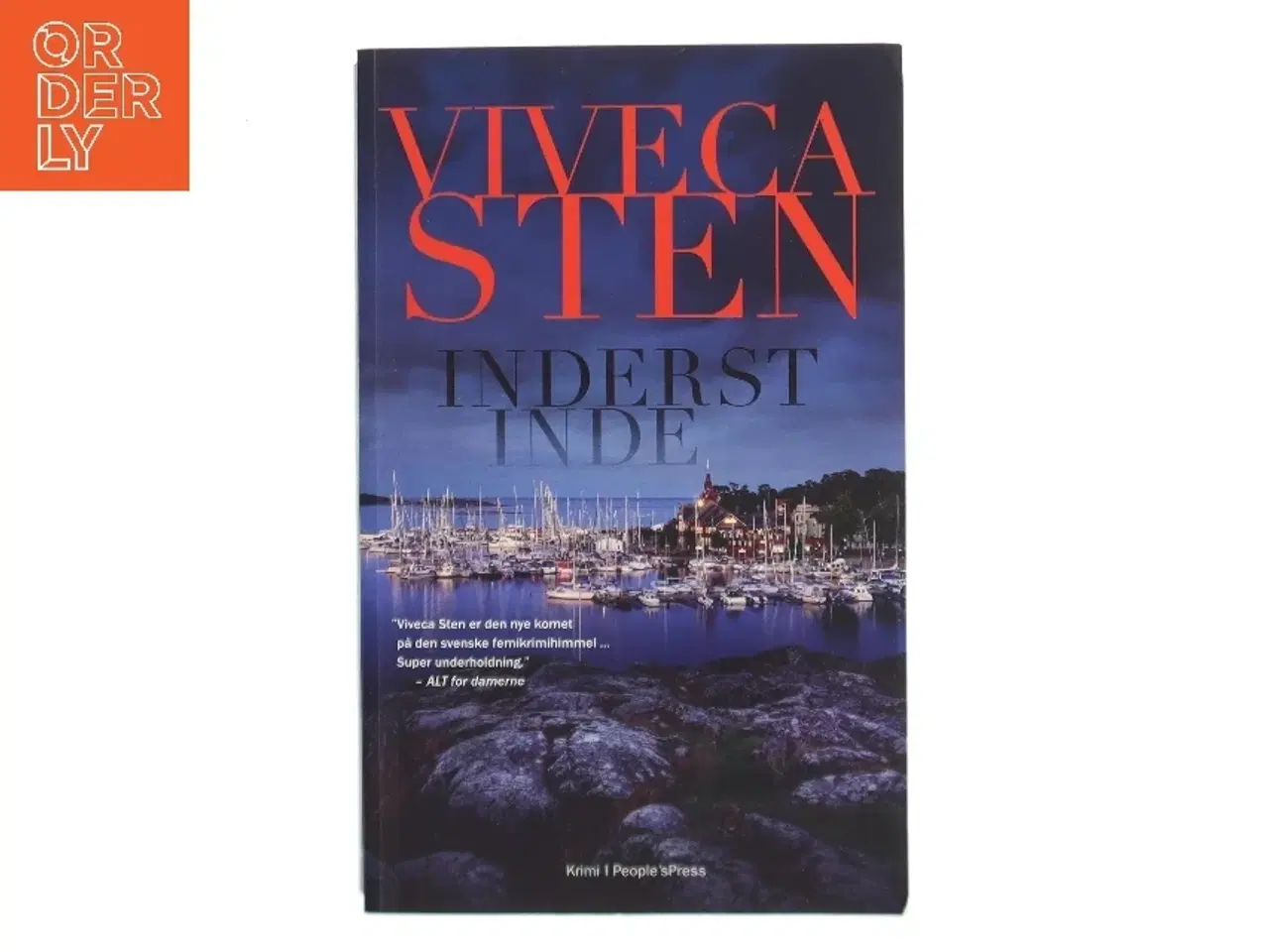 Billede 1 - Inderst inde : mord i skærgården : kriminalroman af Viveca Sten (Bog)