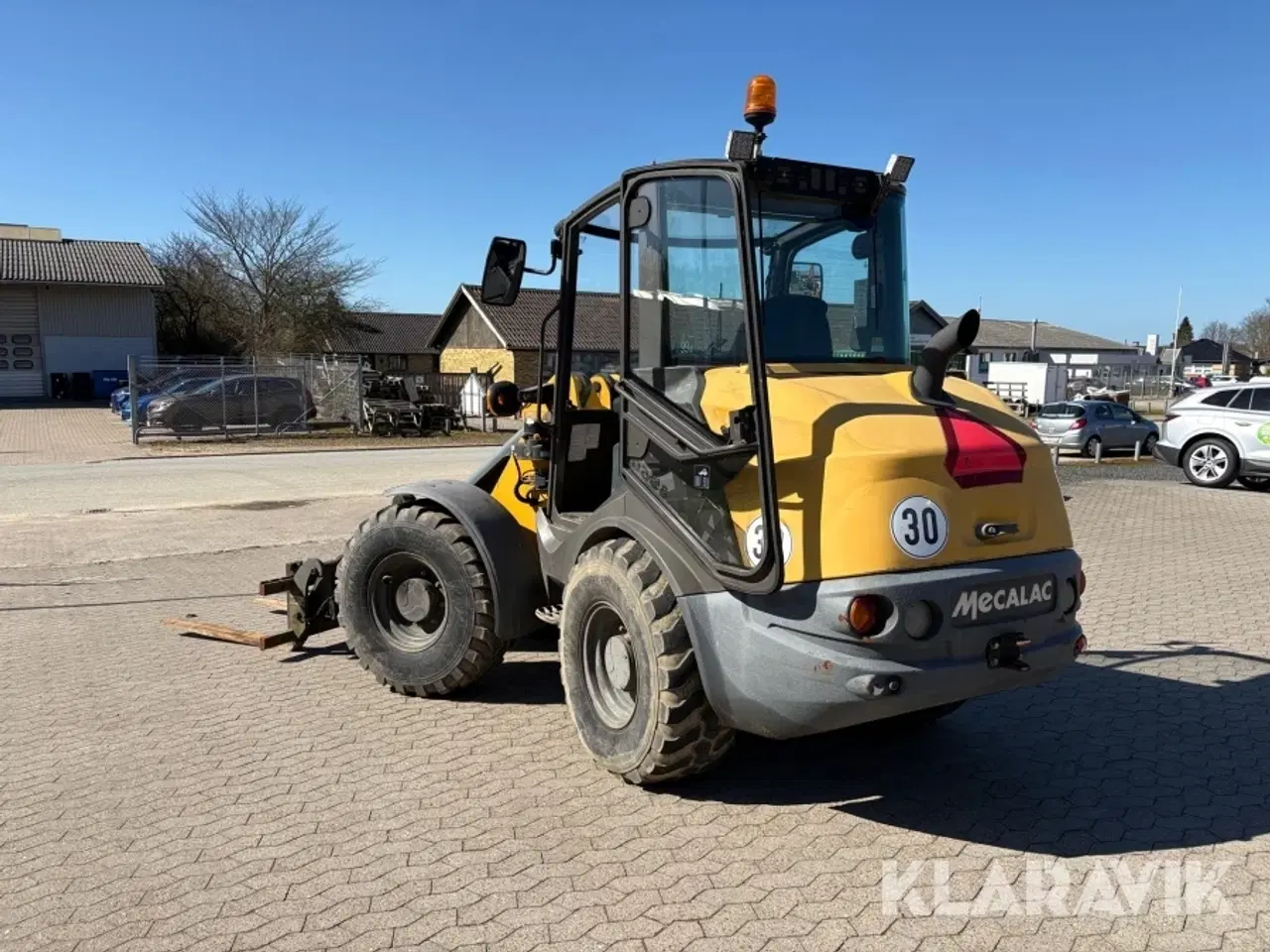 Billede 3 - Minilæsser Mecalac AX 850 - 5T