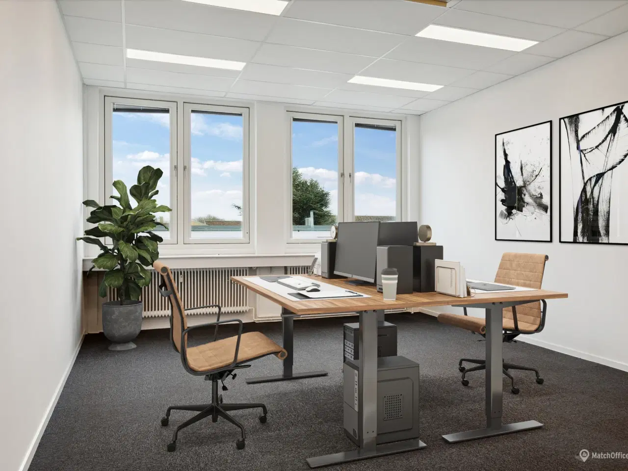 Billede 5 - Nyistandsat og velbeliggende kontorlejemål i Glostrup med let tilgang fra motorvejsnettet.
