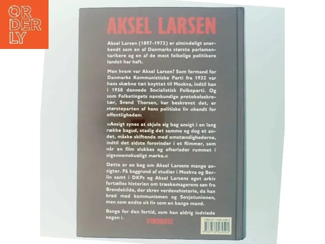 Billede 3 - Aksel Larsen af Kurt Jacobsen (f. 1954) (Bog)
