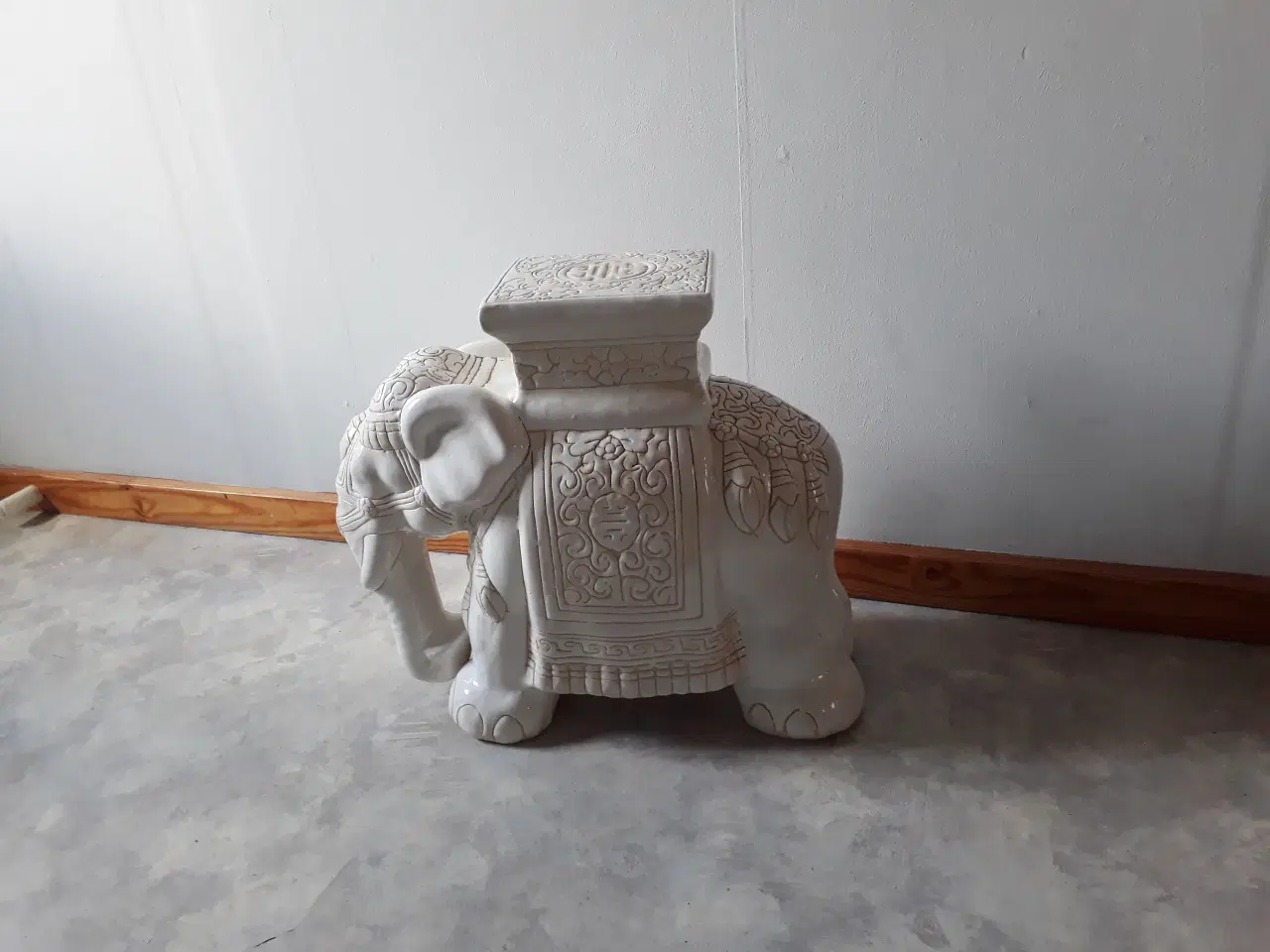 Billede 1 - keramik elefant