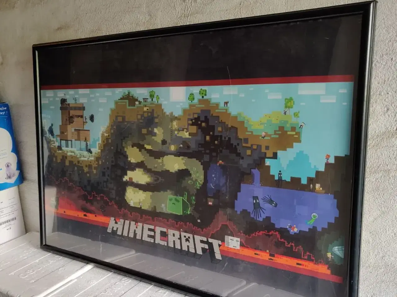 Billede 1 - Minecraft plakat