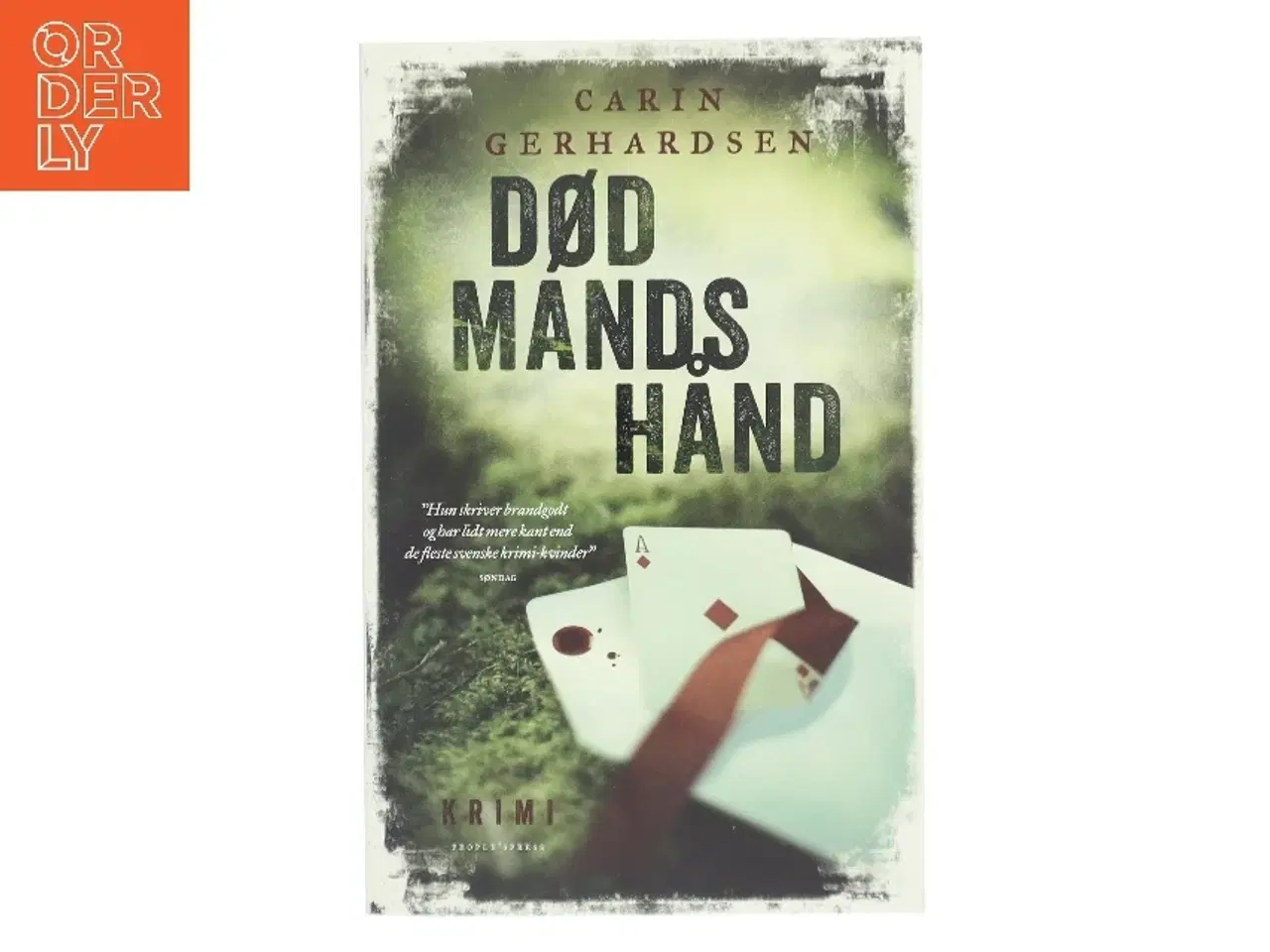 Billede 1 - Død mands hånd : kriminalroman af Carin Gerhardsen (Bog)