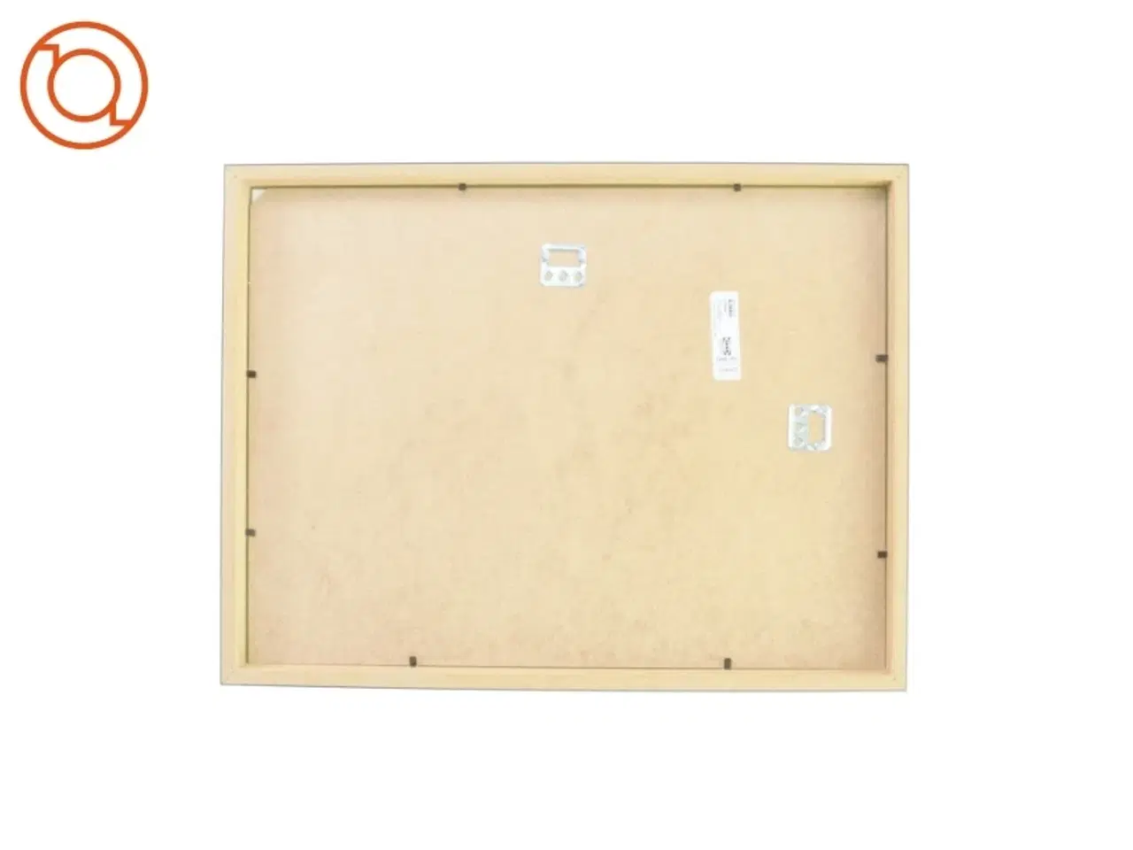 Billede 2 - Ramme med sort kant fra Ikea (str. 43 x 32)