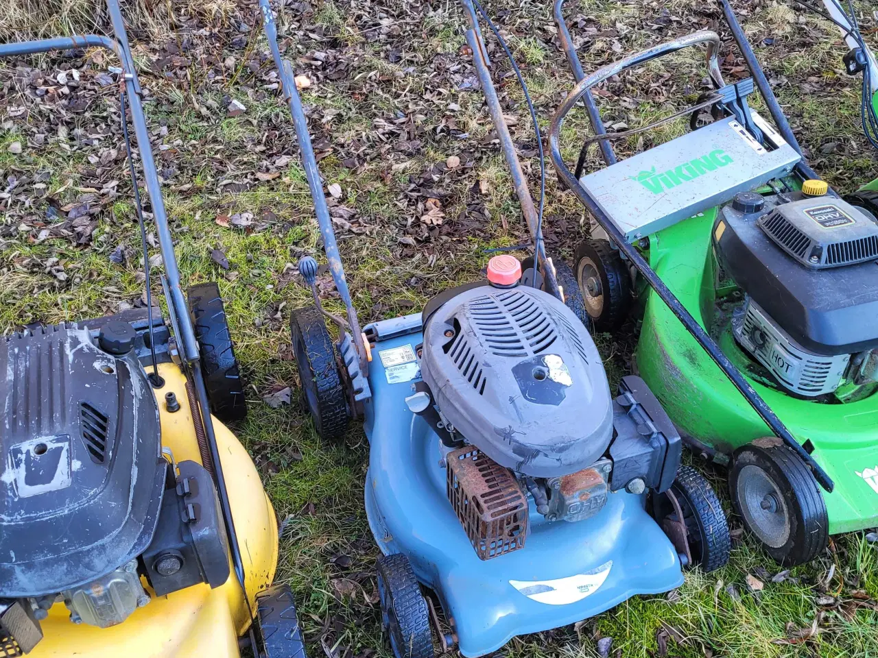 Billede 5 - 6 defekte plæneklippere 