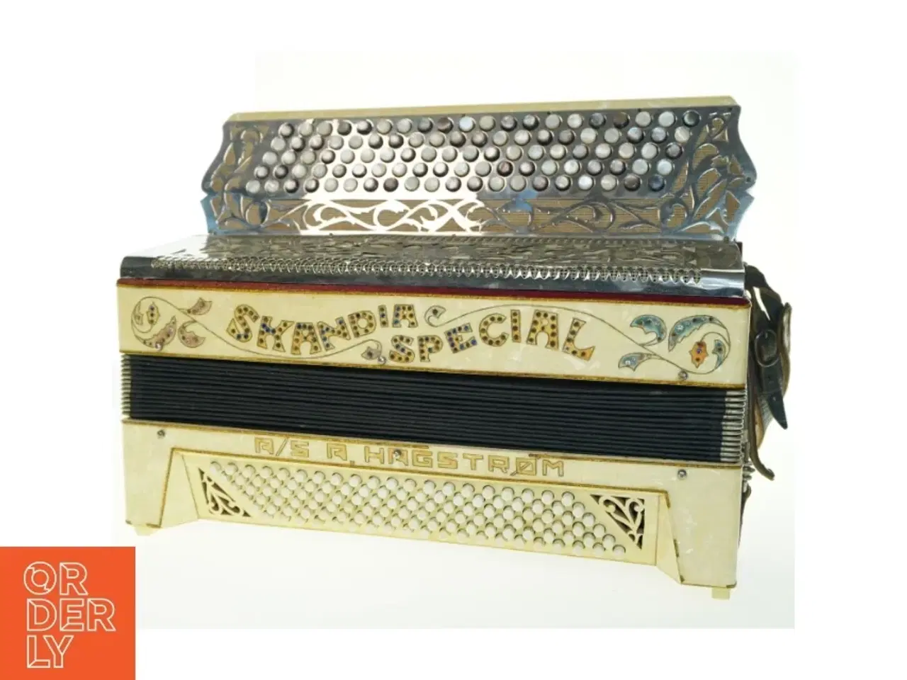 Billede 1 - Vintage harmonika (str. 48x17 cm)