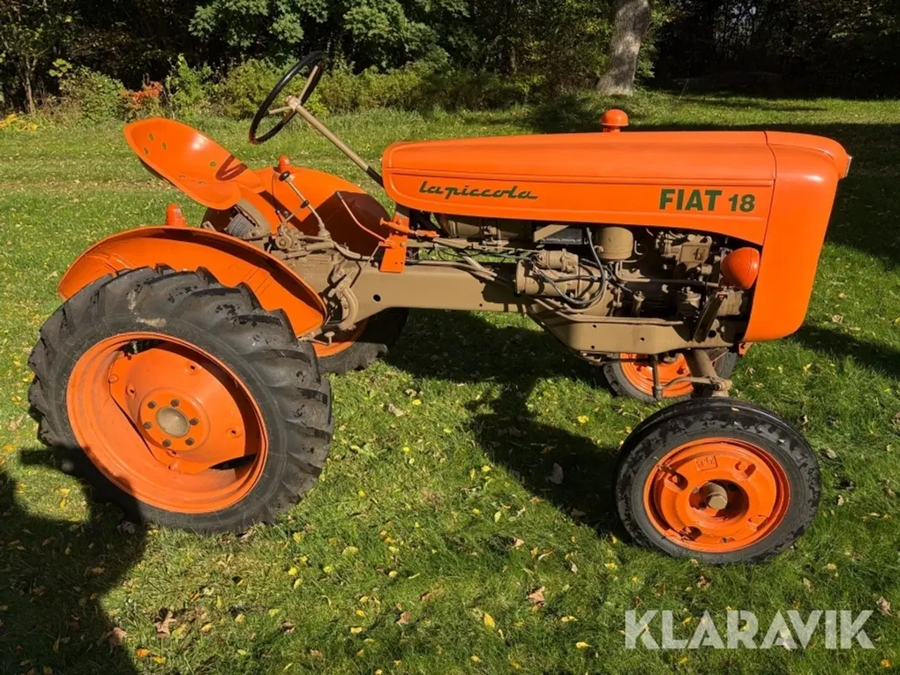 Billede 7 - Veterantraktor Fiat 18