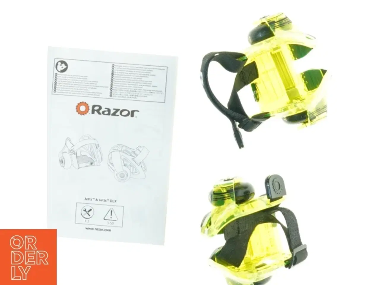 Billede 3 - Razor Jetts hæl-rulleskøjter fra Razor (str. Max 80 kilo)