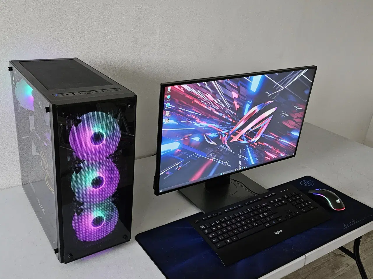 Billede 6 - Intel ARC Gamer Pc + 27" Gamer Skærm